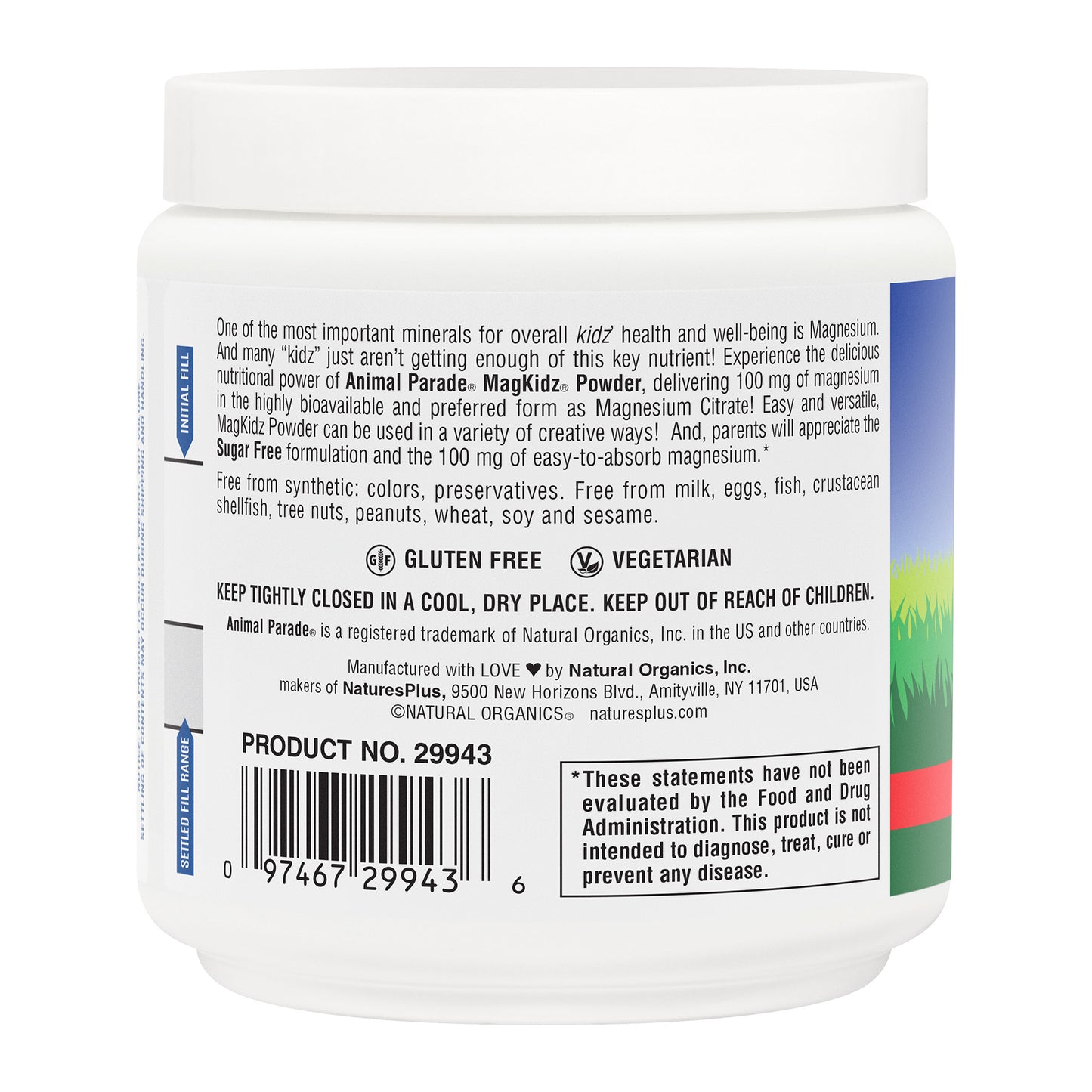 Natures Plus, Animal Parade MagKidz Powder, 45 Servings