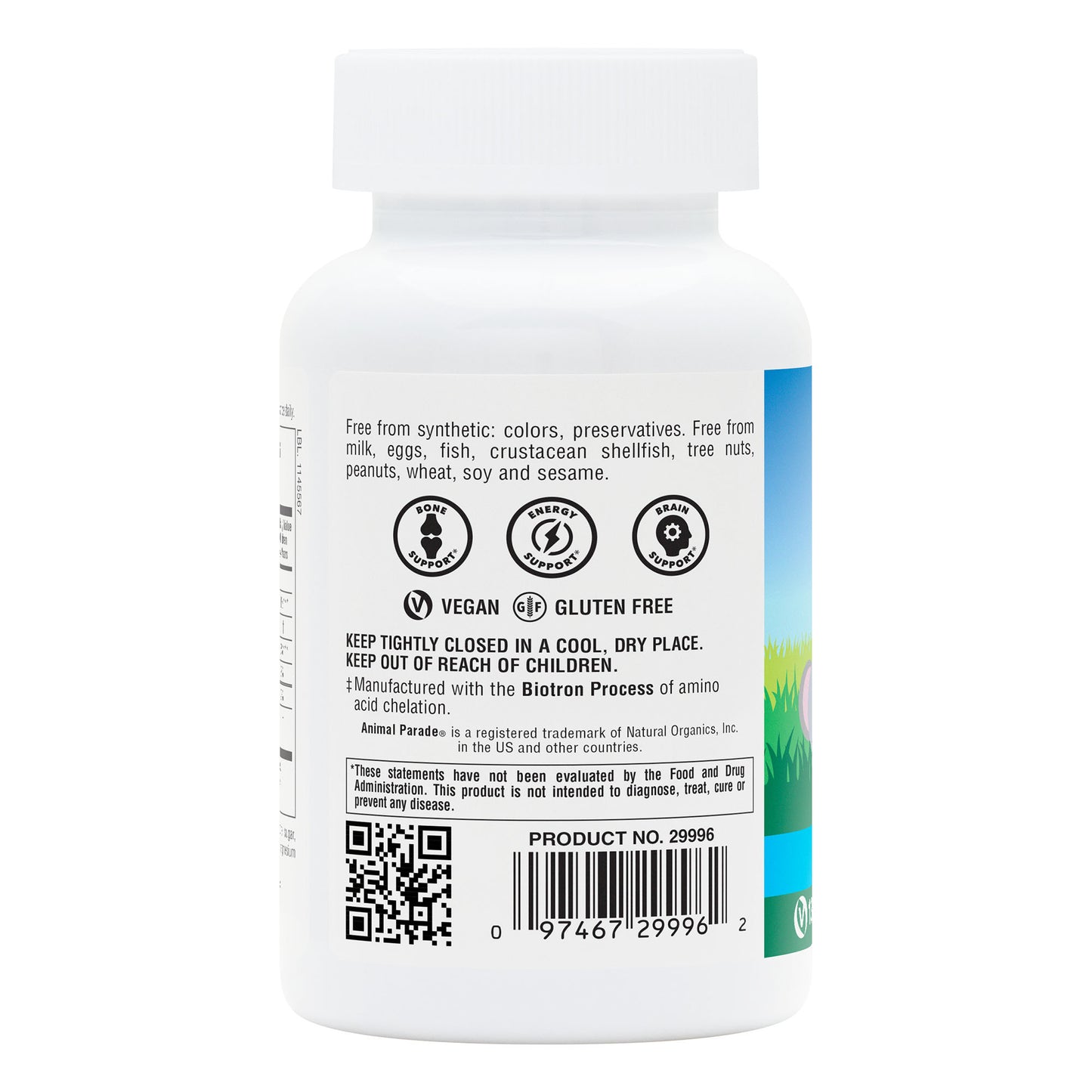 NaturesPlus, Animal Parade Calcium Children's Chewables, 135 Tablets