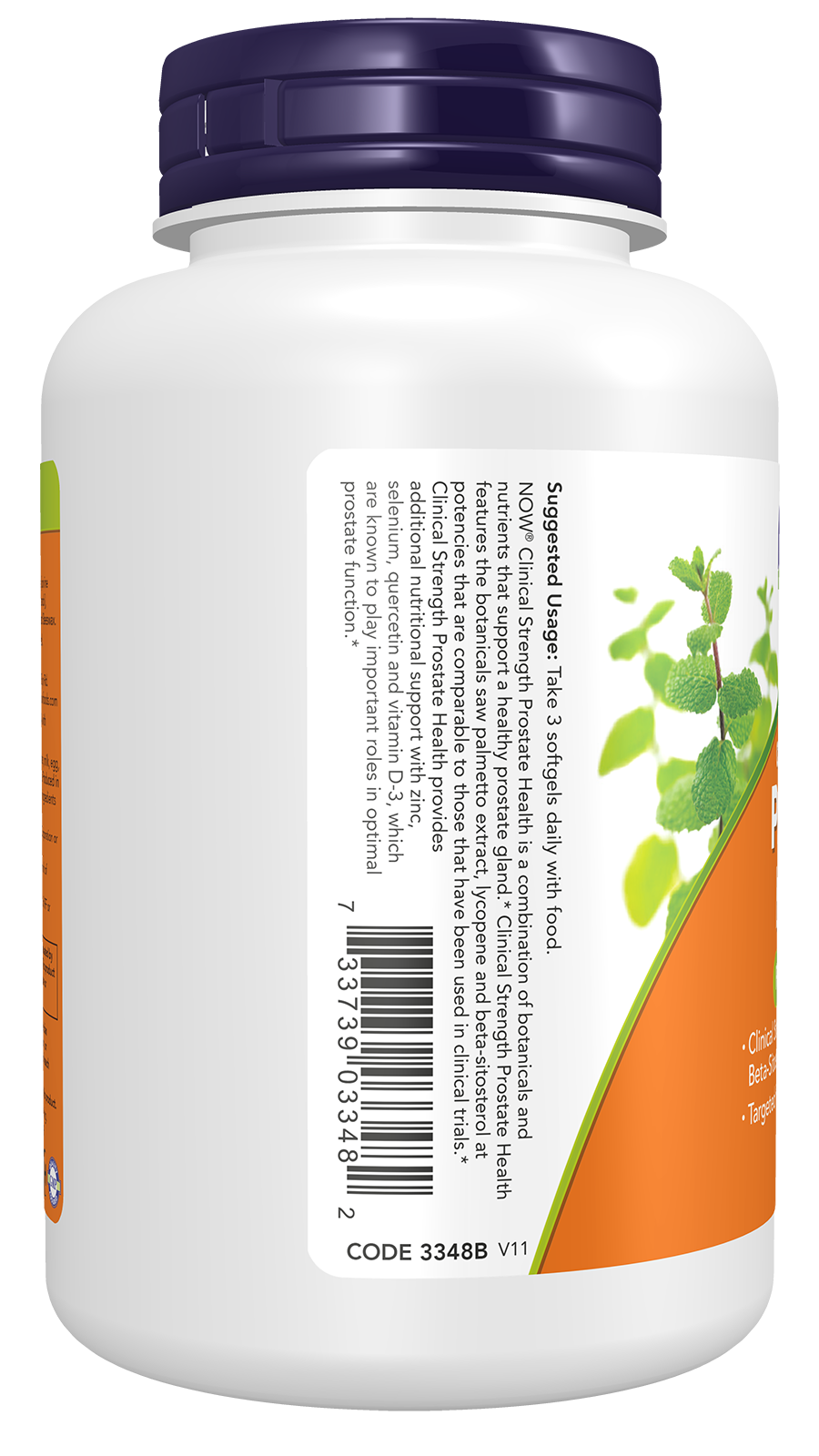 NOW Supplements, Prostate Health, Clinical Strength Saw Palmetto, Beta-Sitosterol & Lycopene, 90 Softgels