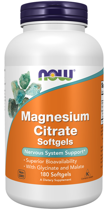 Magnesium Citrate - 180 Softgels 180 Softgels