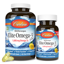 Carlson, Elite Omega-3, 120 Capsules