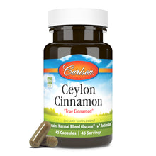Carlson, Ceylon Cinnamon, 45 Capsules