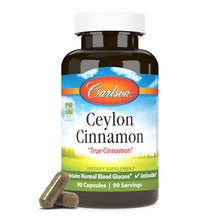 Carlson, Ceylon Cinnamon, 90 Capsules