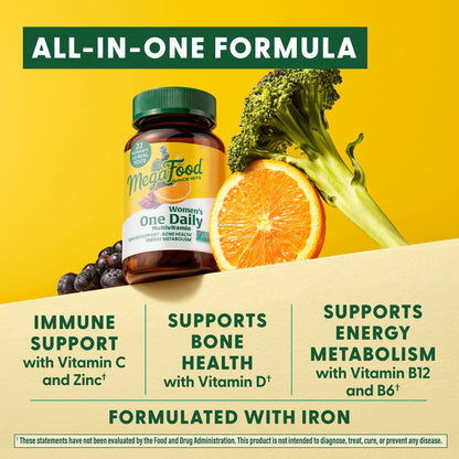 Megafood, Women’s One Daily Multivitamin, 60 Tablets