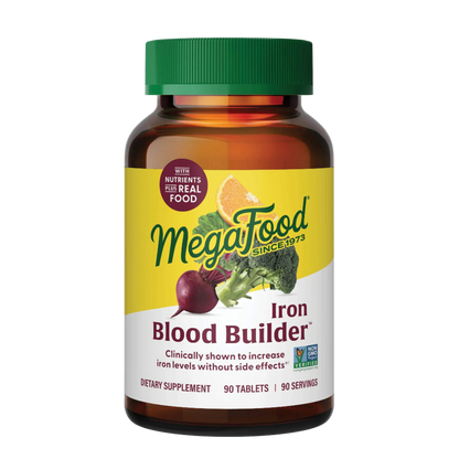 Megafood, Blood Builder™ Iron Supplement, 90 Tablets
