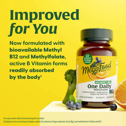 Megafood, Women's 40+ One Daily Multivitamin, 90 Tablets