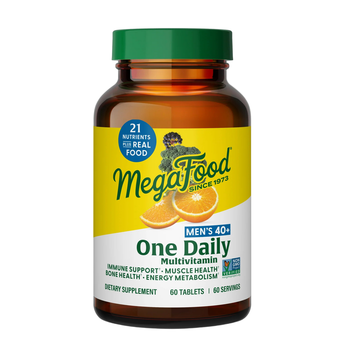 Megafood, Men's 40+ One Daily Multivitamin, 60 Tablets