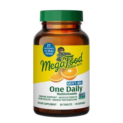 Megafood, Men's 40+ One Daily Multivitamin, 90 Tablets