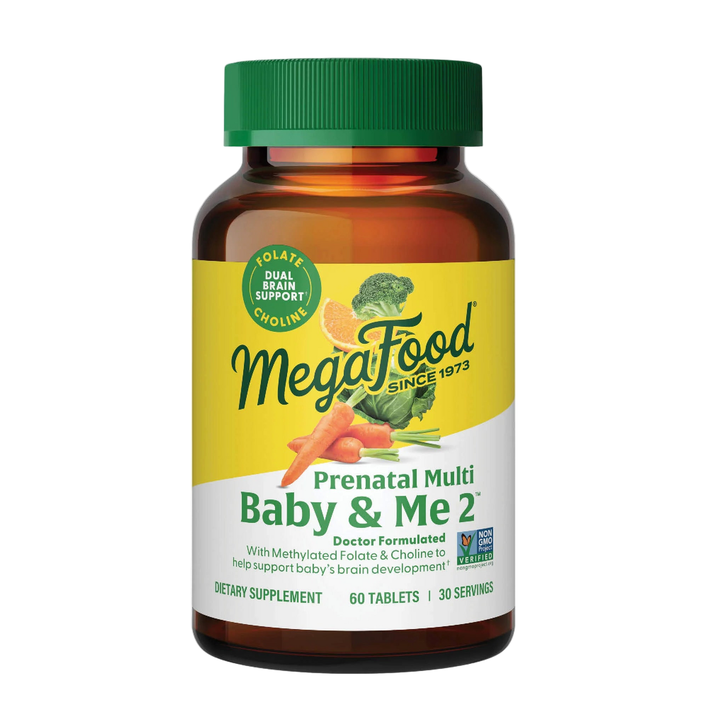 Megafood, Baby & Me 2™ Prenatal Multi, 60 Tablets