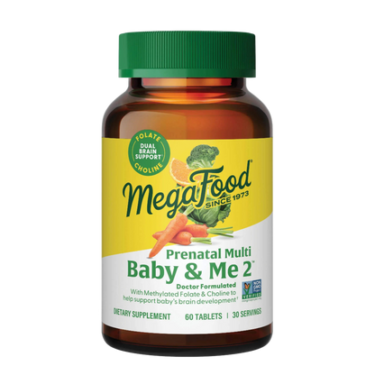 Megafood, Baby & Me 2™ Prenatal Multi, 60 Tablets