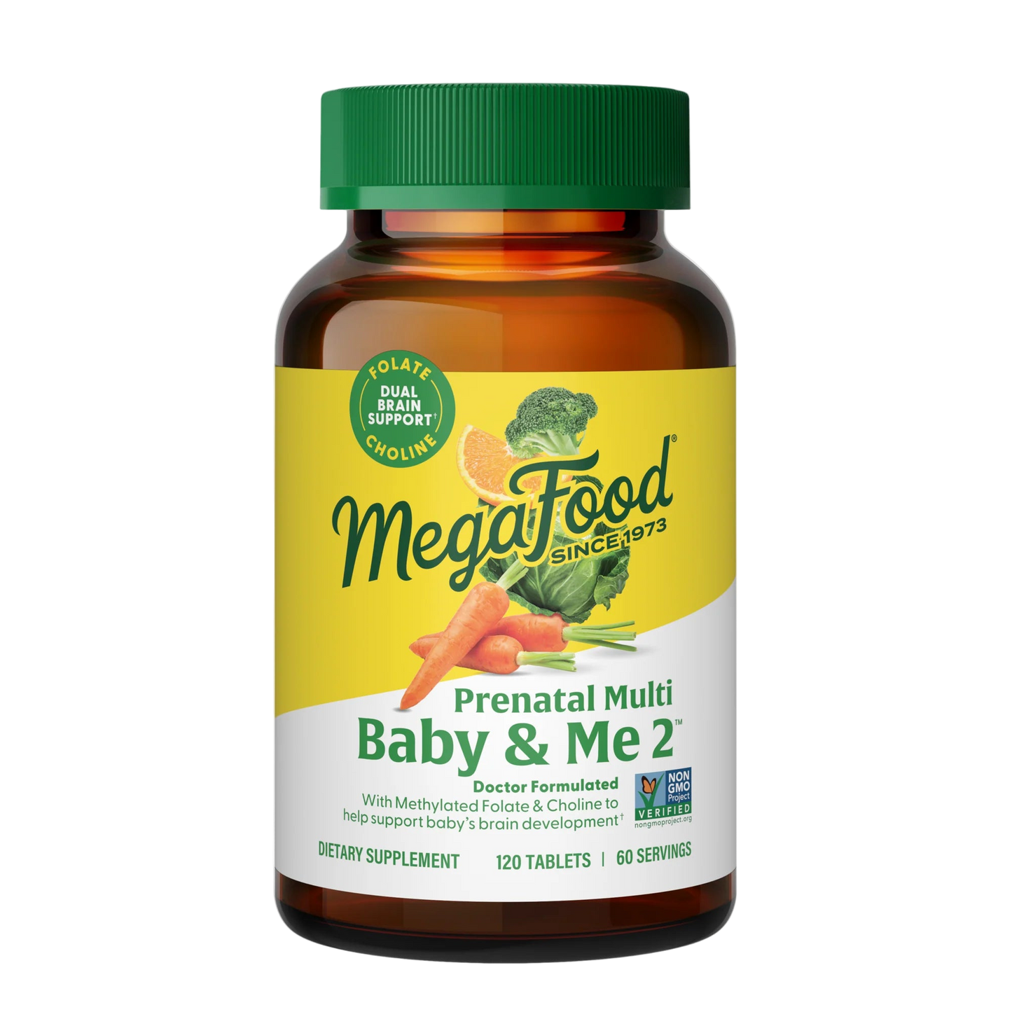 Megafood, Baby & Me 2™ Prenatal Multi, 120 Tablets