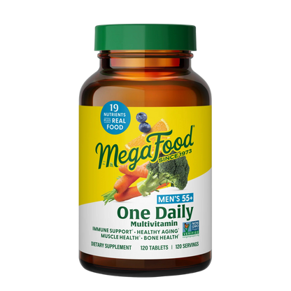 Megafood, Men's 55+ One Daily Multivitamin, 120 Tablets