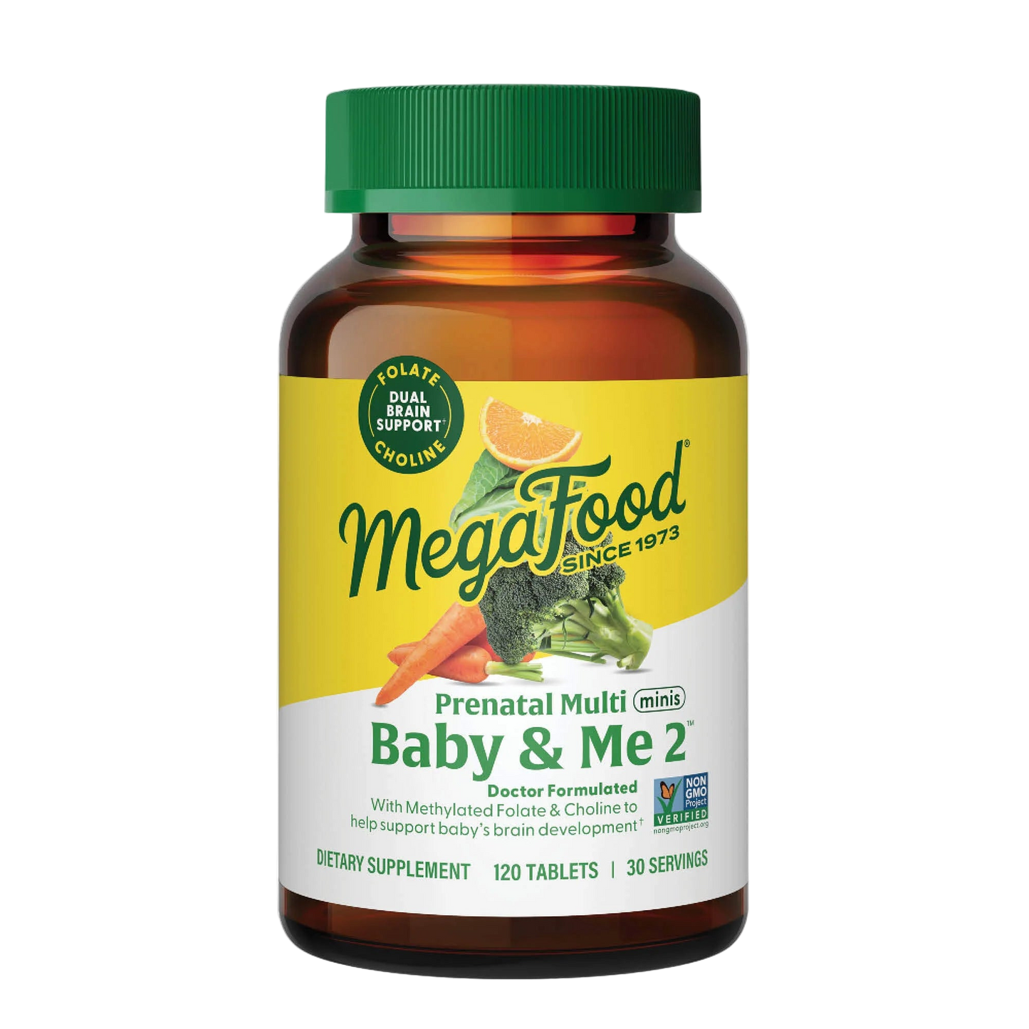Megafood, Baby & Me 2™ Prenatal Multi Minis, 120 Tablets
