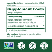 Megafood, Quercetin with Bromelain, 60 Capsules