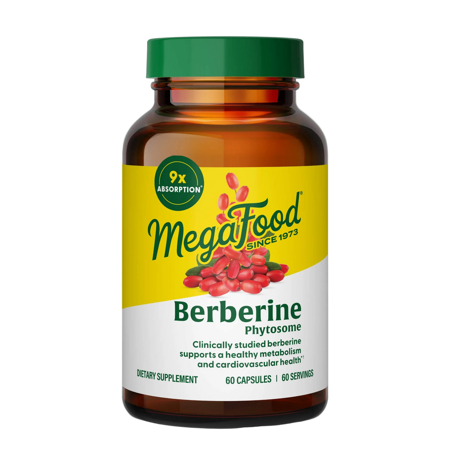 Megafood, Berberine Phytosome, 60 Tablets