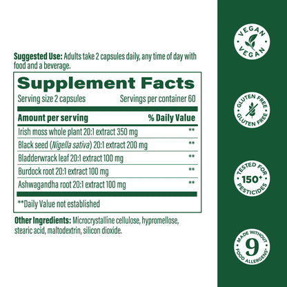 Megafood, Sea Moss Complex, 120 Capsules