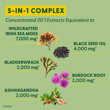 Megafood, Sea Moss Complex, 120 Capsules