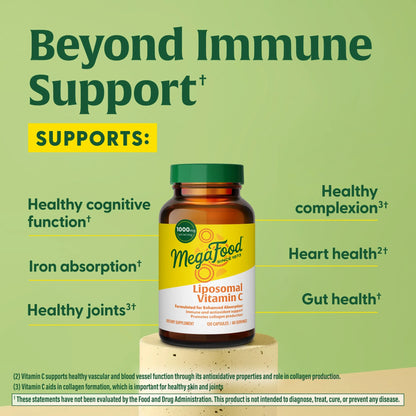 Megafood, Liposomal Vitamin C, 120 Tablets