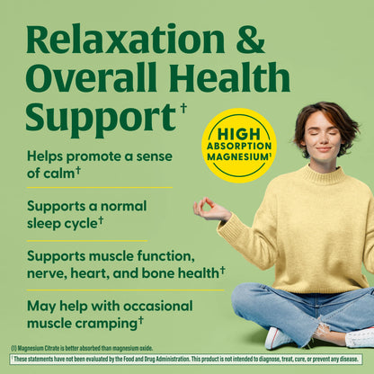 Megafood, High Absorption Magnesium Citrate Gummies - Raspberry Flavor, 60 Gummies