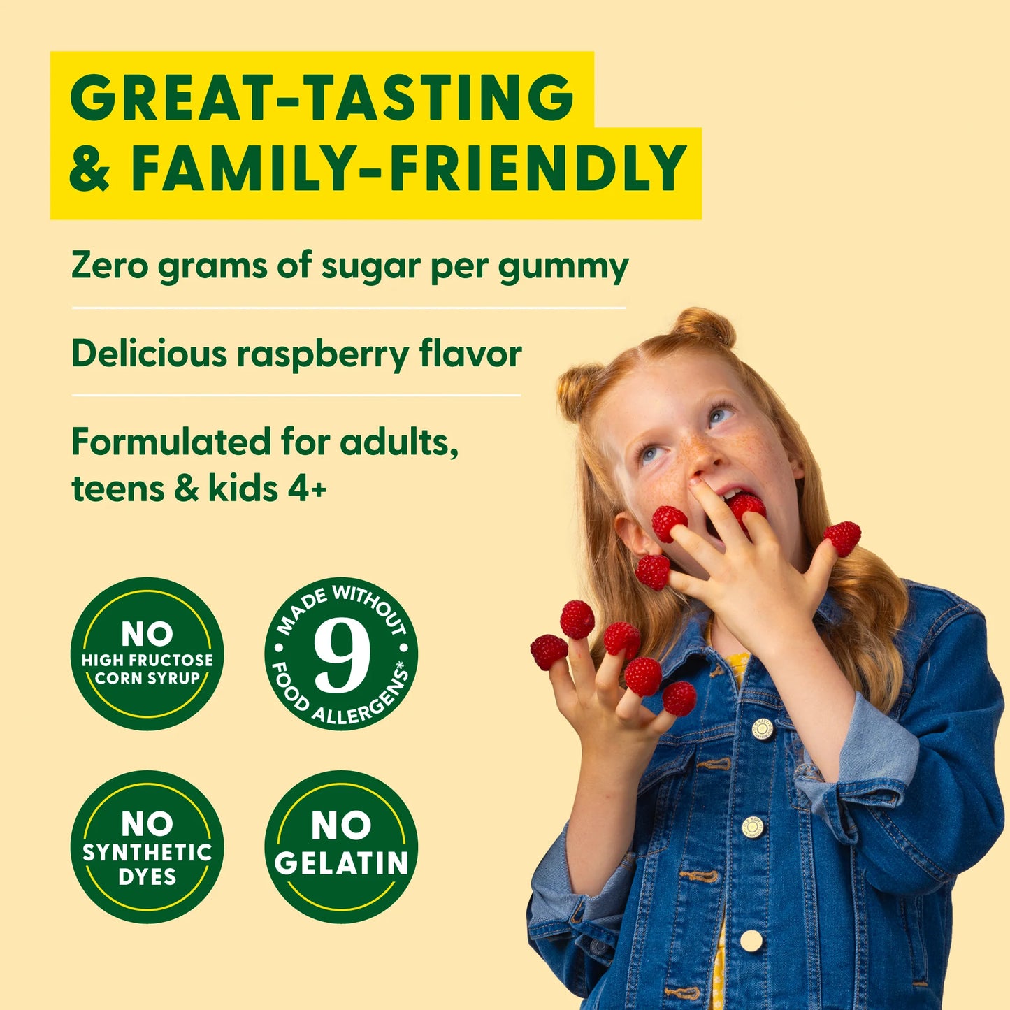 Megafood, High Absorption Magnesium Citrate Gummies - Raspberry Flavor, 60 Gummies