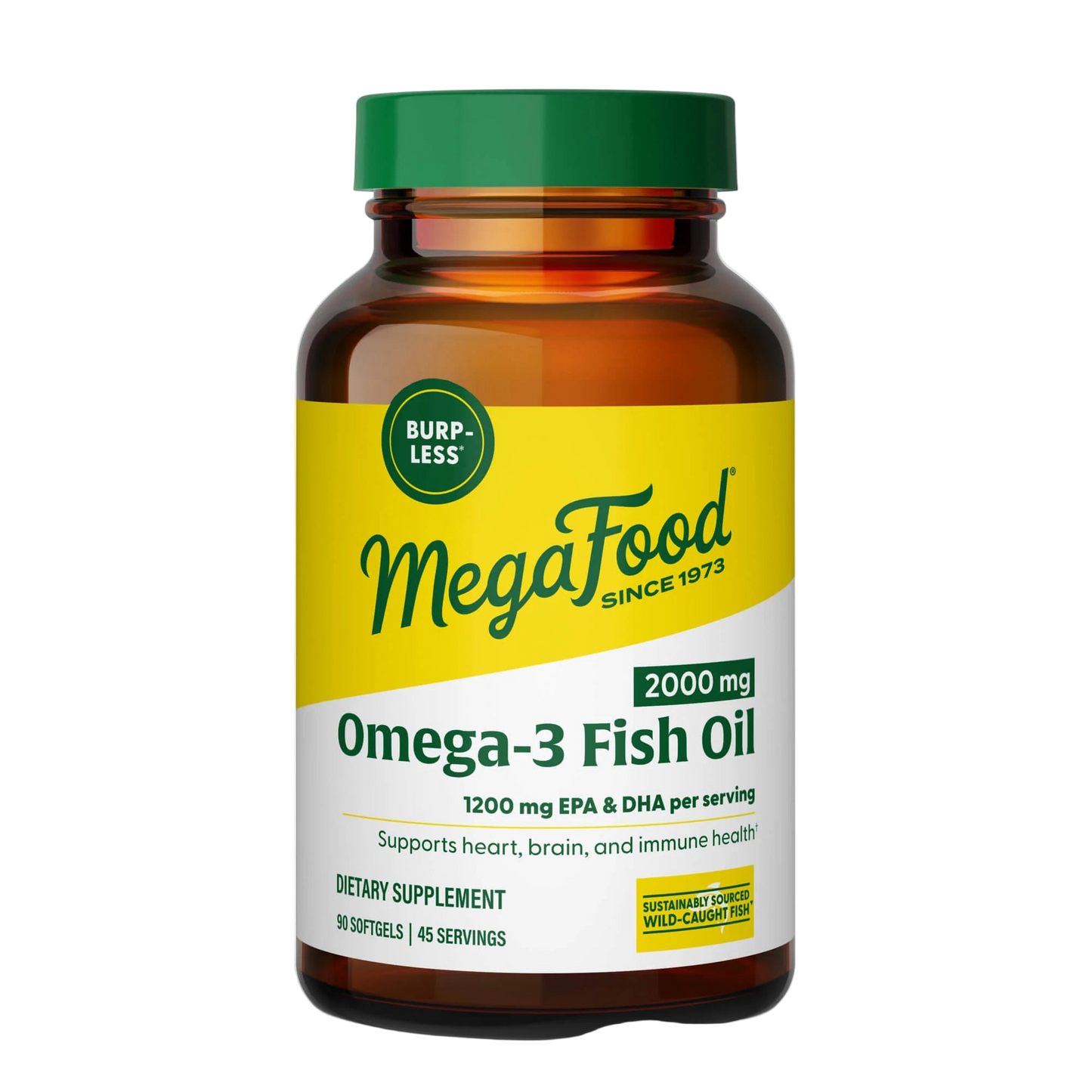 Megafood, Omega-3 Fish Oil, 90 Softgels