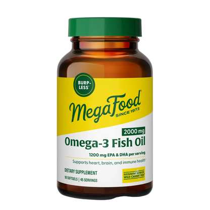 Megafood, Omega-3 Fish Oil, 90 Softgels