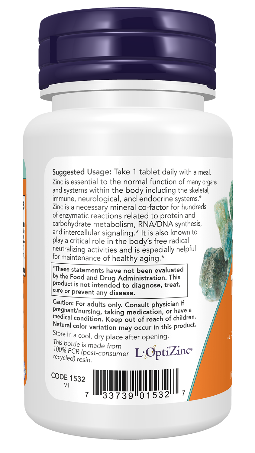 NOW Supplements, Zinc Transporter, 90 Tablets, Vegan, Immune Support