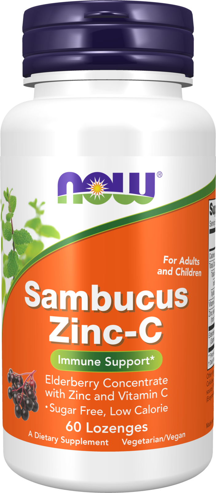 Sambucus Zinc-C - 60 Lozenges 60 Lozenges