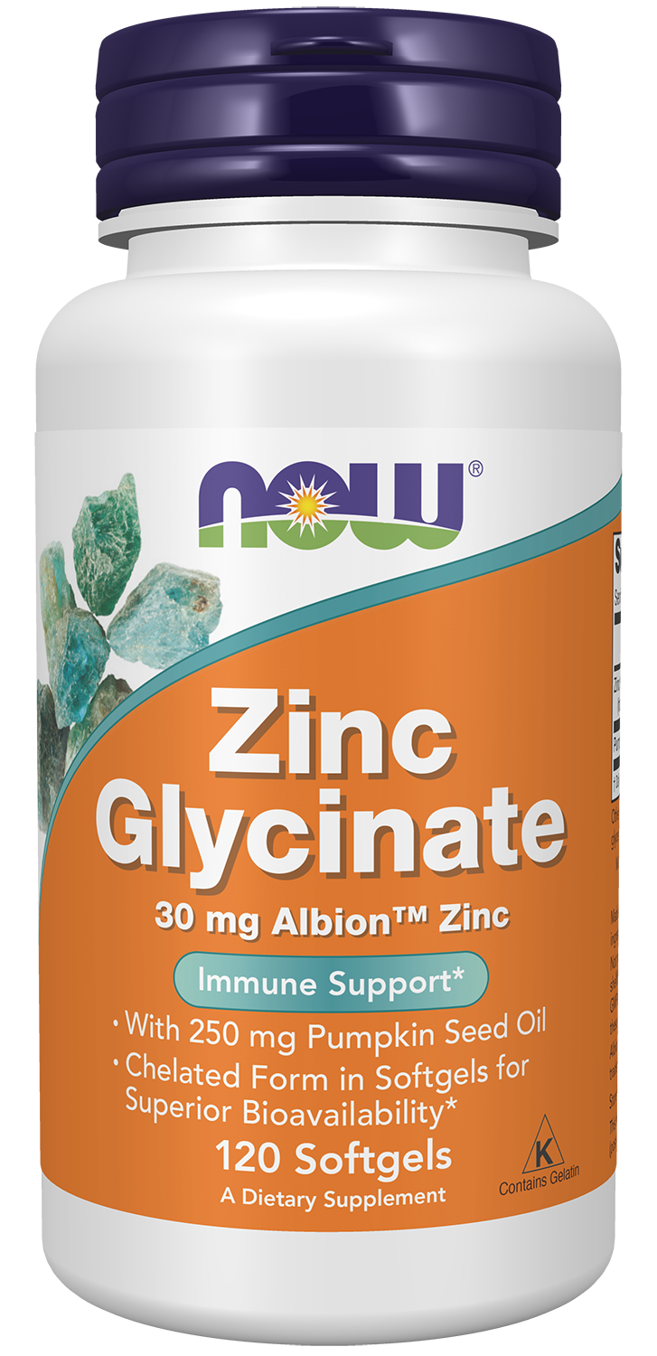 Zinc Glycinate - 120 Softgels 120 Softgels