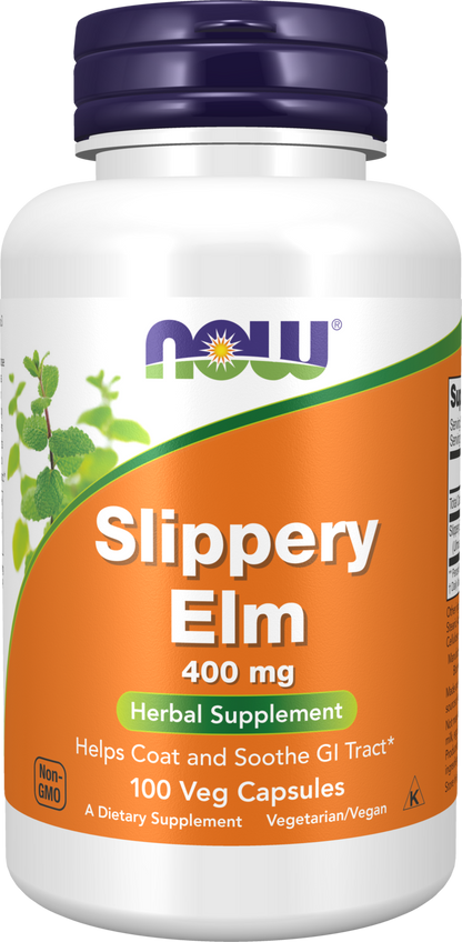 Slippery Elm 400 mg - 100 Veg Capsules 100 Veg Capsules