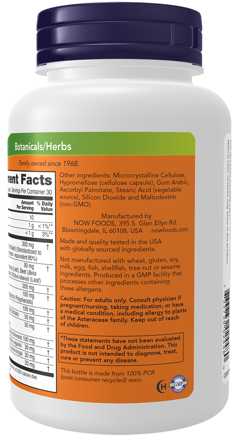 NOW Supplements, Liver Refresh™ with Milk Thistle Extract and unique Herb-Enzyme blend, 90 Veg Capsules