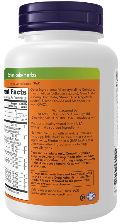 NOW Supplements, Liver Refresh™ with Milk Thistle Extract and unique Herb-Enzyme blend, 90 Veg Capsules