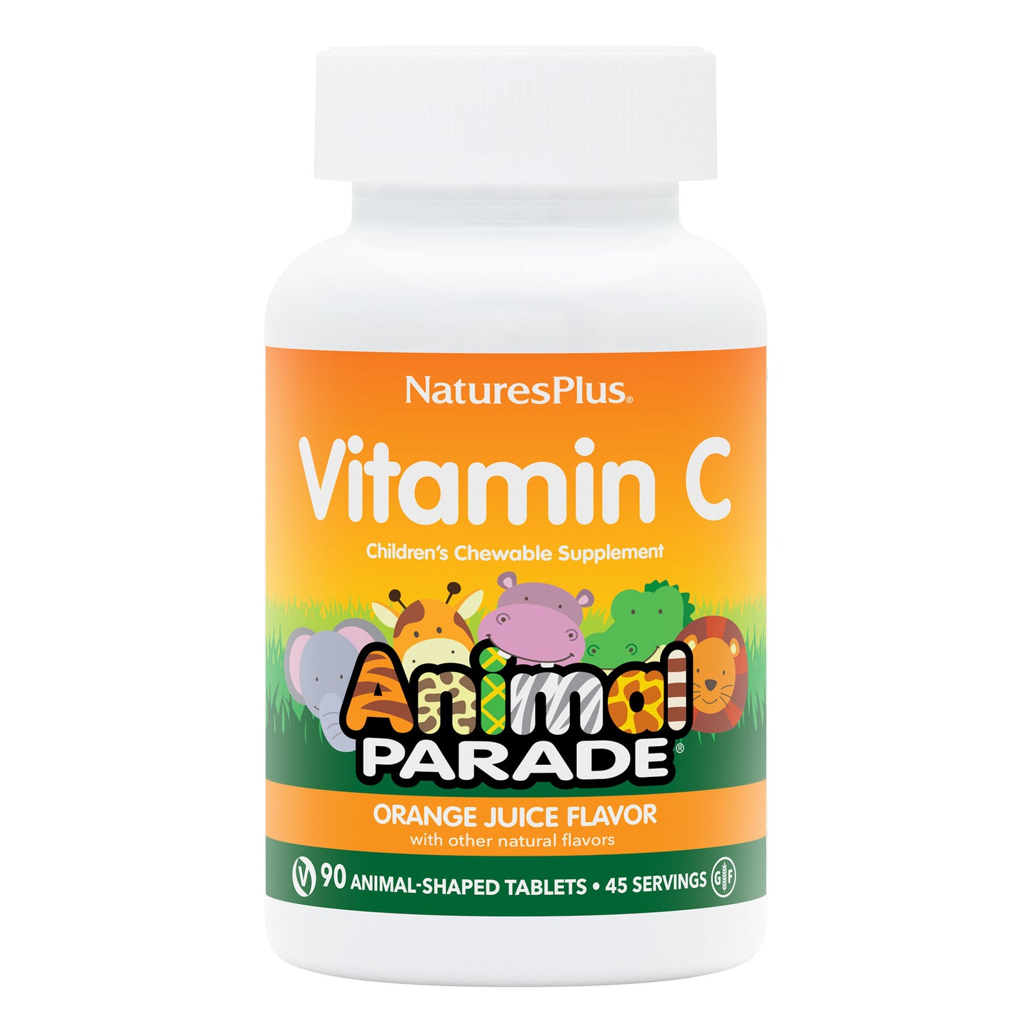 NaturesPlus, Animal Parade Vitamin C, 90 Tablets
