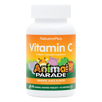 NaturesPlus, Animal Parade Vitamin C, 90 Tablets