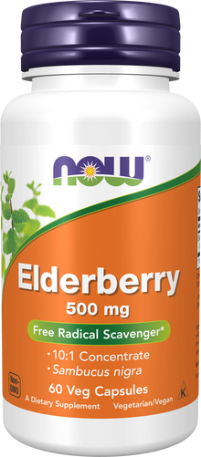Elderberry 500 mg - 60 Veg Capsules 60 Veg Capsules