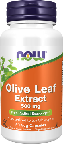 Olive Leaf Extract 500 mg - 60 Veg Capsules 60 Veg Capsules