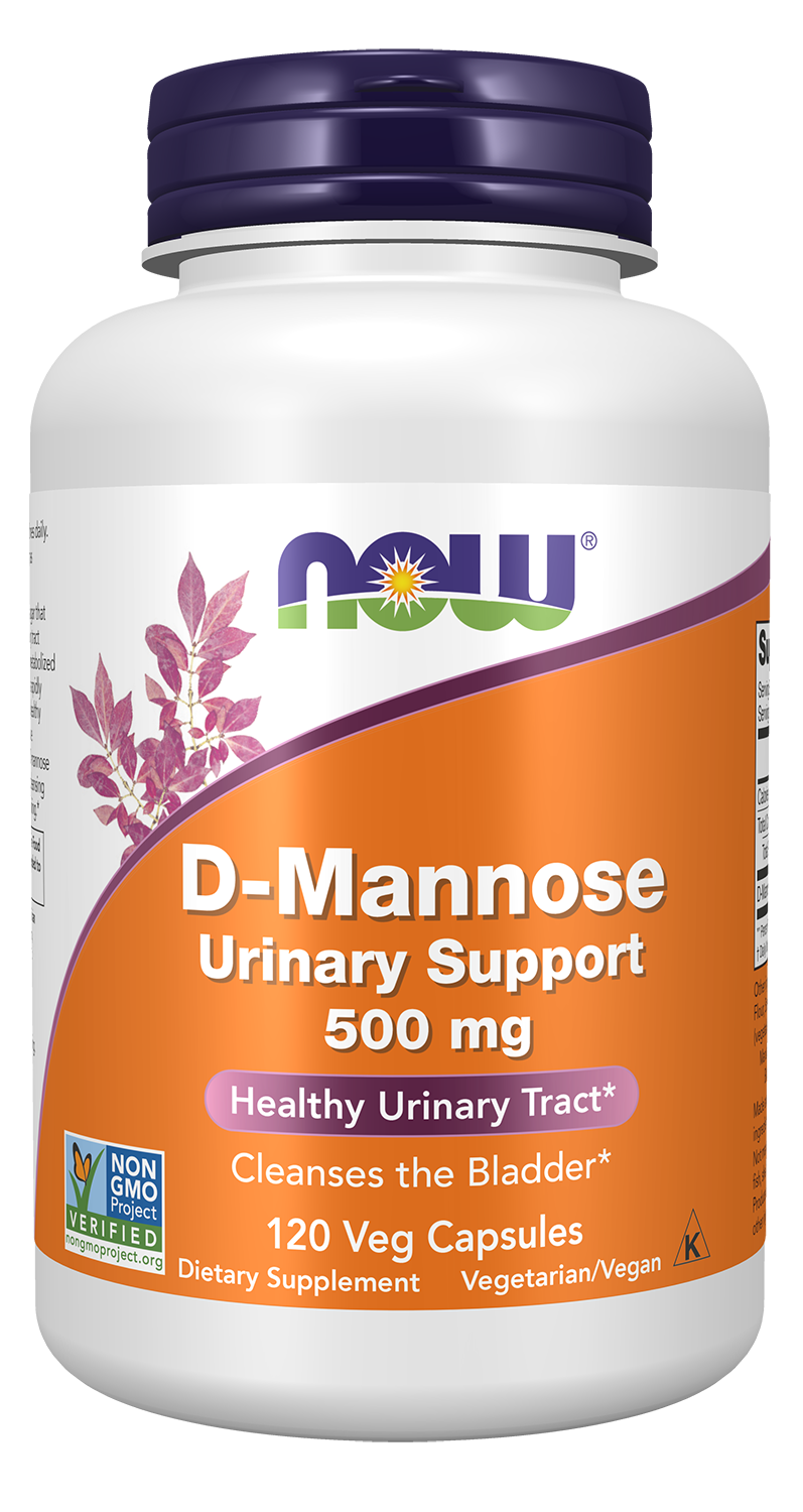 D-Mannose 500 mg - 120 Veg Capsules 120 Veg Capsules