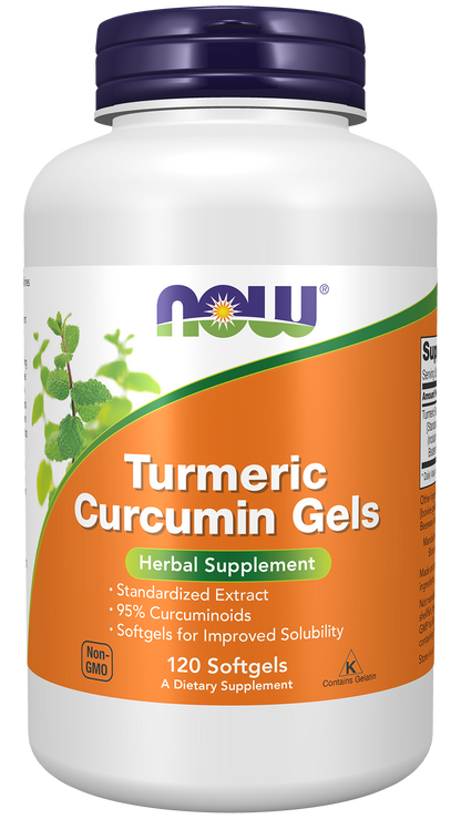 Turmeric Curcumin Gels - 120 Softgels 120 Softgels