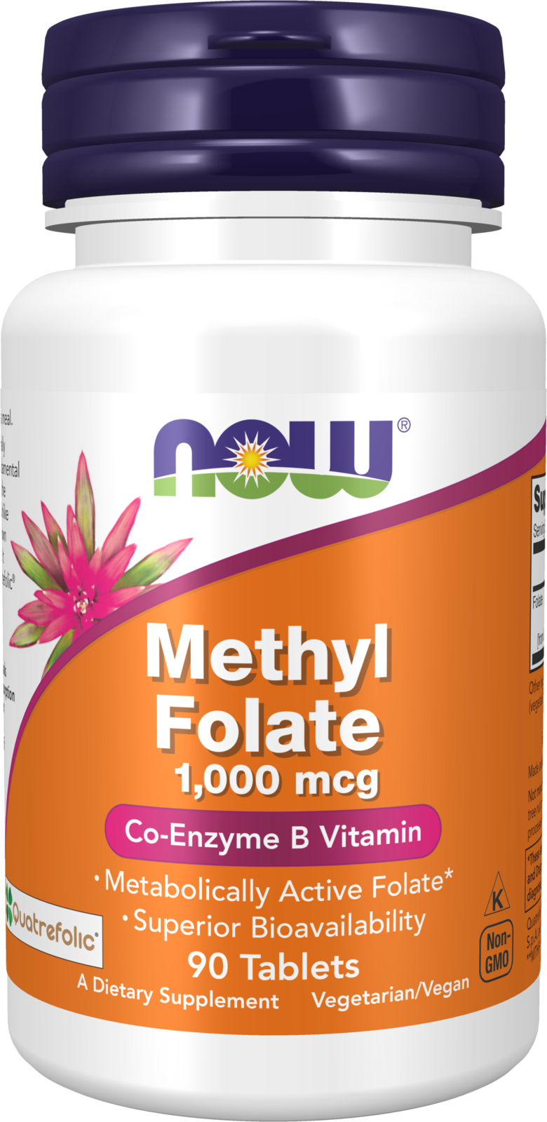 Methyl Folate 1,000 mcg - 90 Tablets 90 Tablets