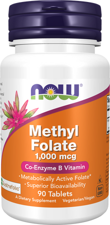 Methyl Folate 1,000 mcg - 90 Tablets 90 Tablets