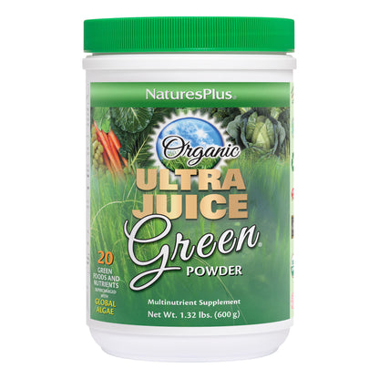 NaturesPlus Ultra Juice Green Drink, 30 Servings