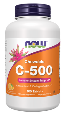 Vitamin C-500 Orange Chewable 100 Tablets