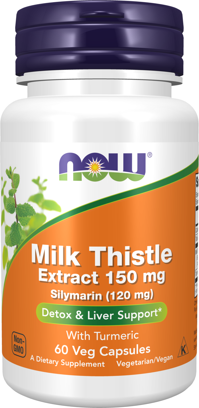 Milk Thistle Extract 150 mg Silymarin (120 mg) - 60 Veg Capsules 60 Veg Capsules