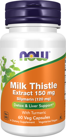 Milk Thistle Extract 150 mg Silymarin (120 mg) - 60 Veg Capsules 60 Veg Capsules