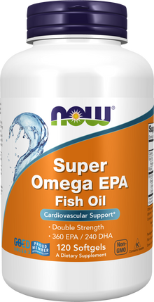 Super Omega EPA Fish Oil, Double Strength - 120 Softgels 120 Softgels
