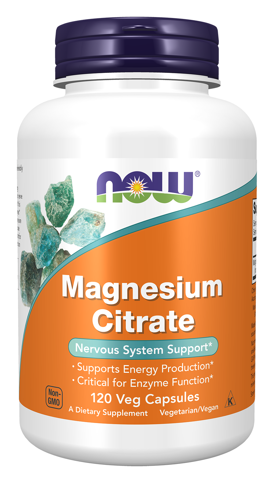 Magnesium Citrate - 120 Veg Capsules 120 Veg Capsules