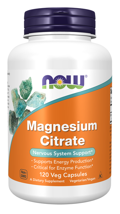Magnesium Citrate - 120 Veg Capsules 120 Veg Capsules