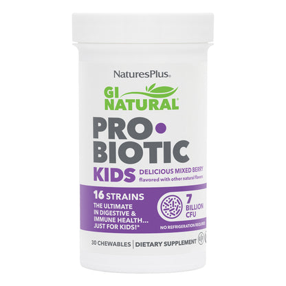NaturesPlus, GI Natural Probiotic Kids, 30 Servings