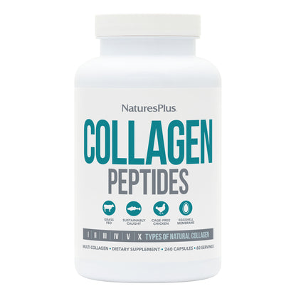 NaturesPlus, Collagen Peptides Capsules, 30 Servings