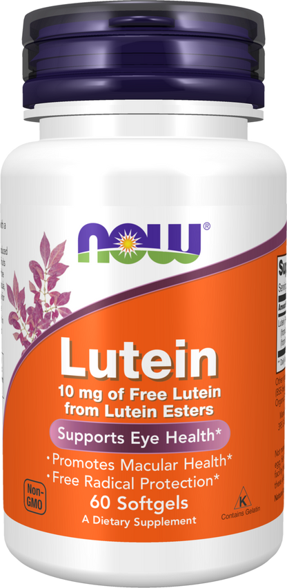 Lutein 10 mg - 60 Softgels 60 Softgels